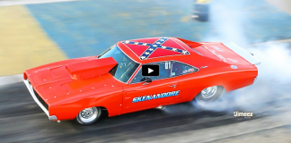 dodge charger general lee drag racing