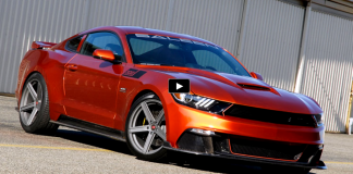 2015 mustang saleen black label details