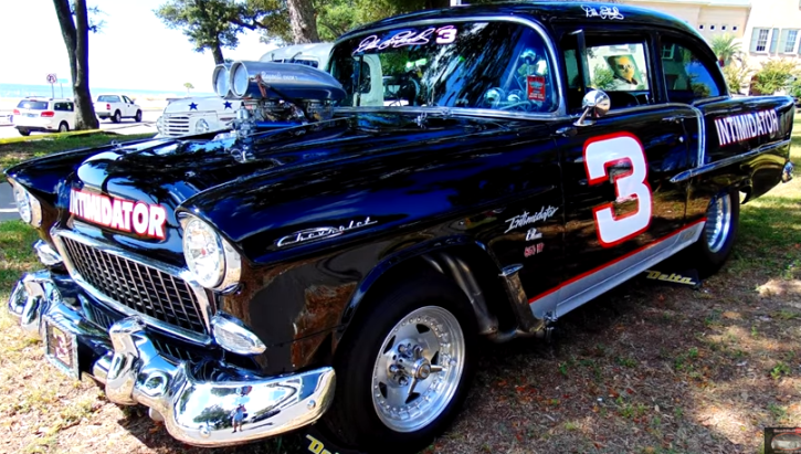 blown custom built 1955 chevy intimidator