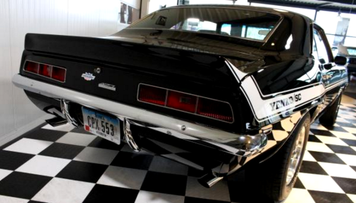 black 1969 chevy camaro yenko