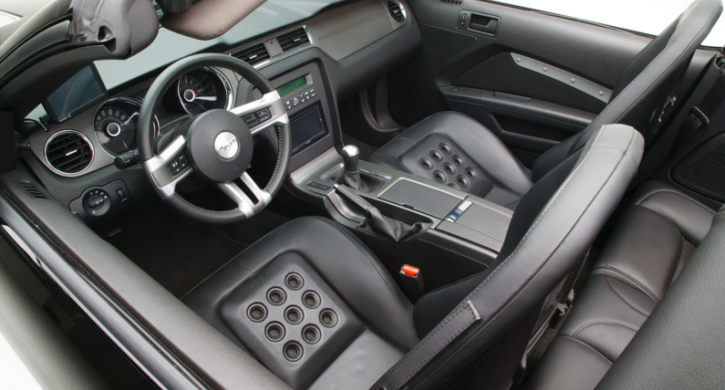 Cool Custom Job On A 2014 Mustang Gt Convertible Hot Cars