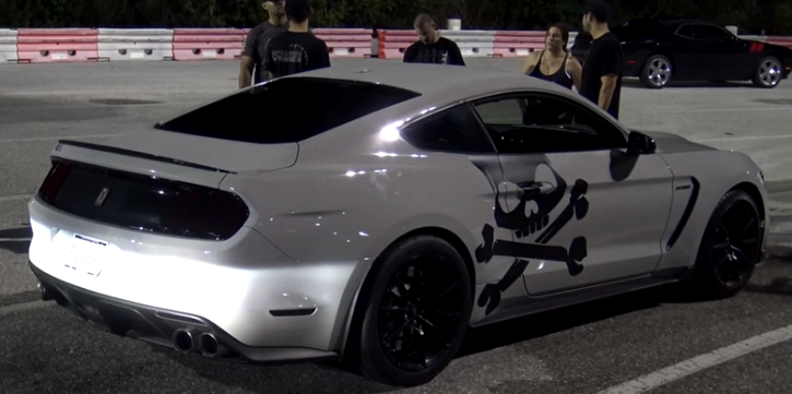 lund racing tuned 2016 shelby gt350 drag racing