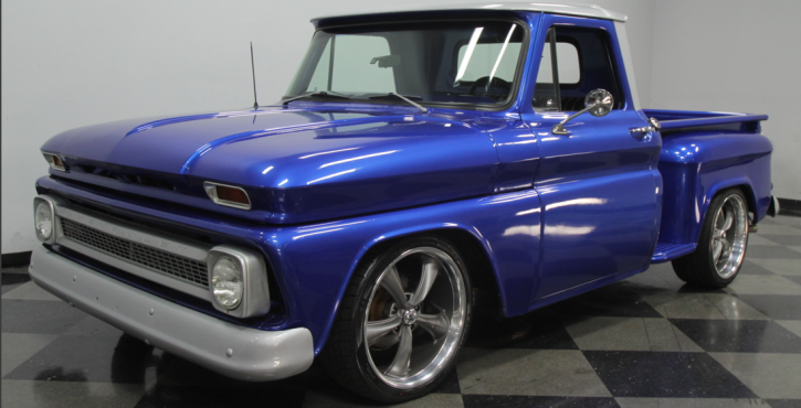 customized 1965 chevy c10 pick up