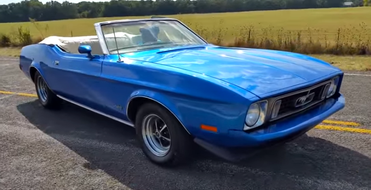 convertible 1973 mustang restoration