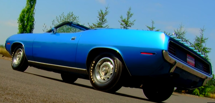 restored 1970 cuda 340 convertible 