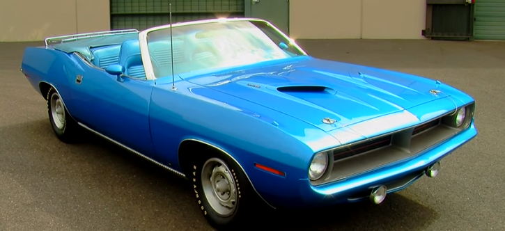 1970 plymouth cuda 340 v8 drop top