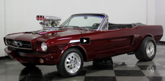 supercharged 1965 mustang 302 convertible