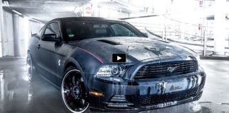 color changing ford mustang rene turrek