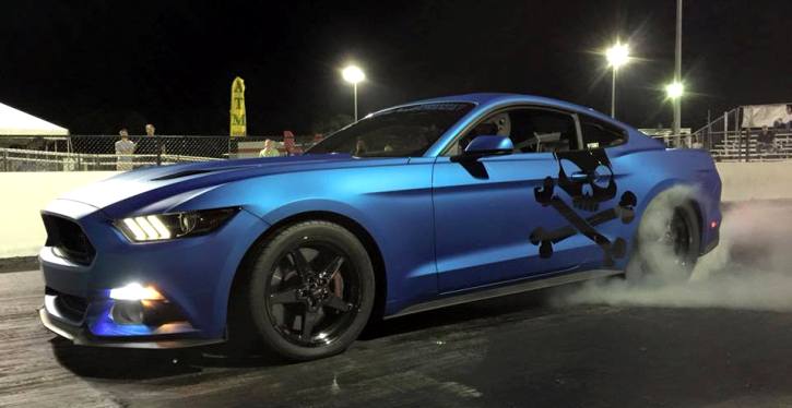 lund racing tuned 2015 mustang gt drag racing