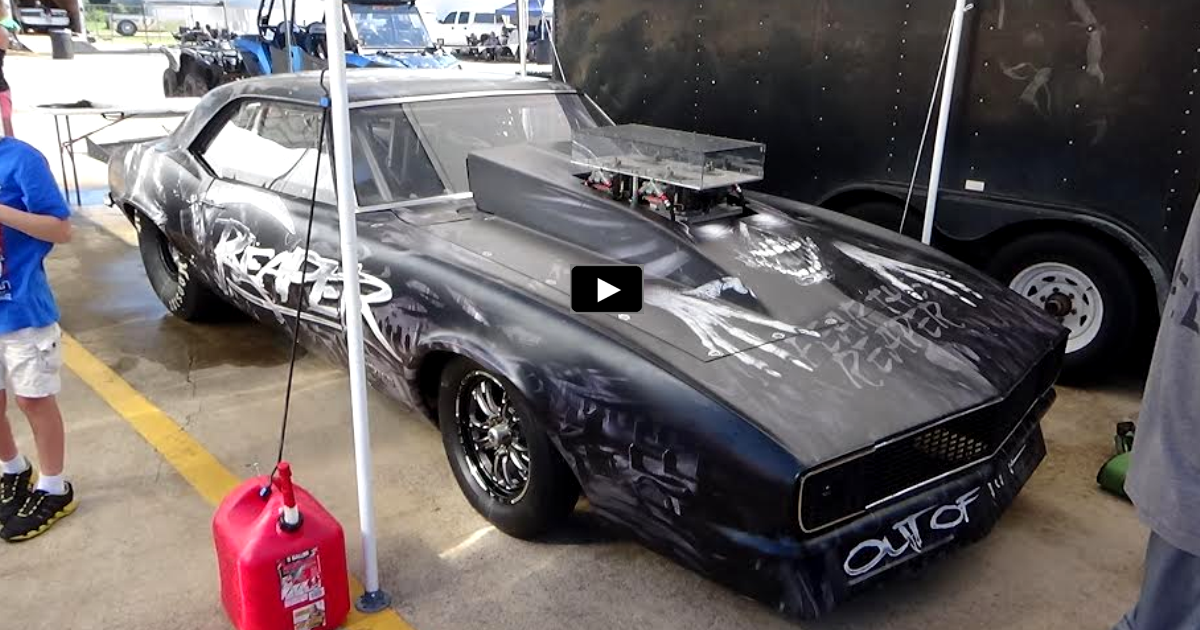 THE NITROUS FED 1968 CAMARO "REAPER" IN ACTION Hot Cars