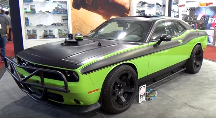 custom built dodge challenger fast & furious 7