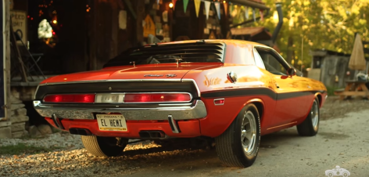 restored 1970 dodge hemi challenger 4-speed