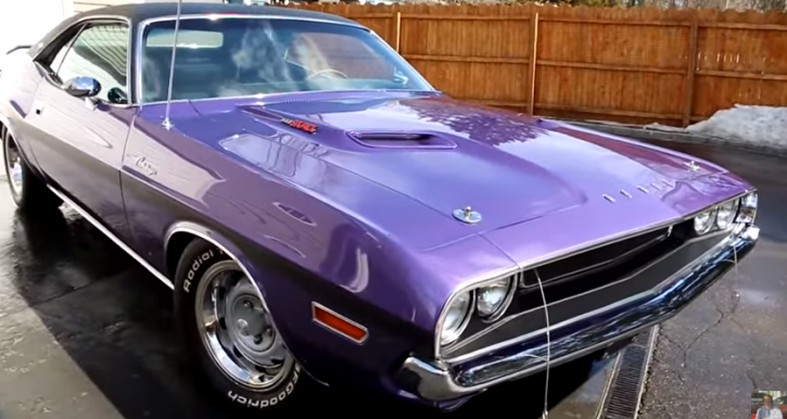 1970 dodge challenger r/t se frame off restoration