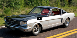 1966 mustang fastback pro street build