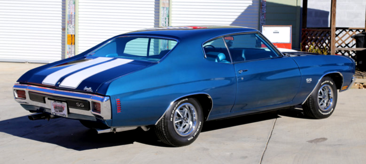 restored 1970 chevy chevelle ss