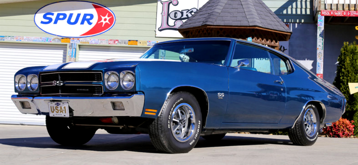 fathom blue 1970 chevy chevelle ss