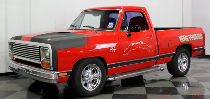 custom built 1984 dodge ram pick up