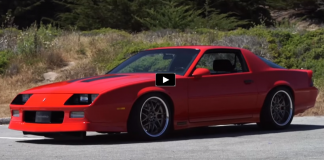 customized 1989 chevrolet camaro iroc