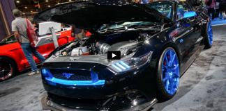 custom widebody 2015 mustangs sema 2015