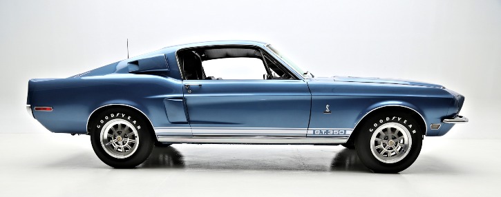 original 1968 shelby gt350 mustang