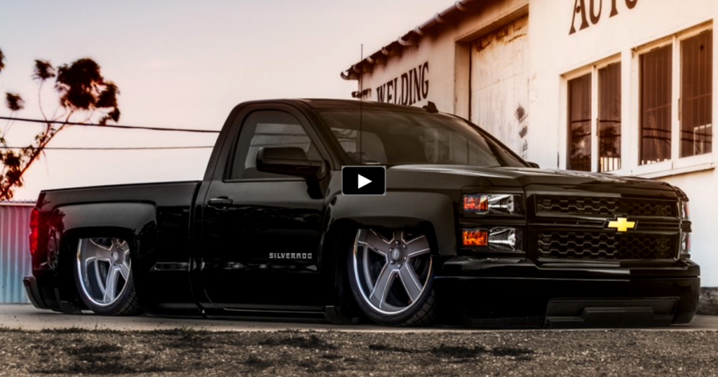 CUSTOM 2014 CHEVY SILVERADO TRUCK "BLACK SHEEP" | Hot Cars