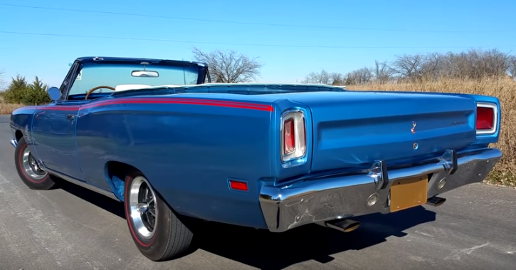 convertible 1969 plymouth road runner 4-speed