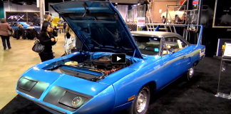 unrestored 1970 plymouth superbird in b5 blue