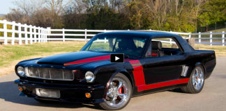 kiwi customs built 1966 mustang restomod