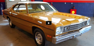 restored plymouth gold duster