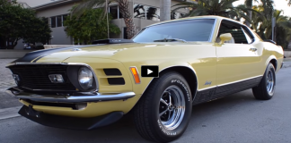 rare 1970 mustang mach 1 q-code
