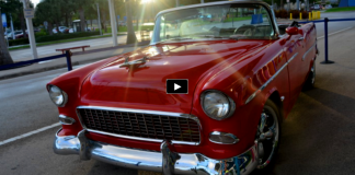 custom built 1955 chevy bel air convertible