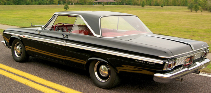 rare 1964 plymouth sport fury