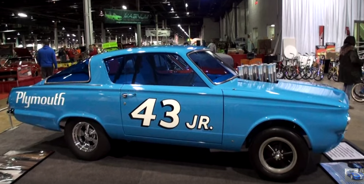 1965 plymouth barracuda richard petty restoration