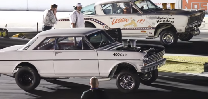 big block 1965 barracuda gasser drag racing