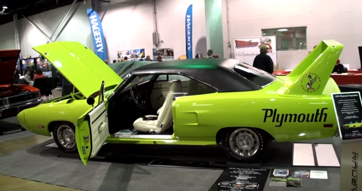 lime light green 1970 hemi superbird restored to original