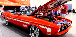convertible 1971 mustang military tribute car