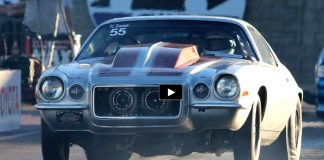 twin turbo 2nd gen camaro drag racing