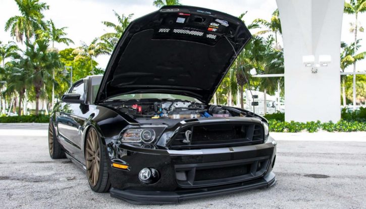 shelby mustang super snake on air ride suspension