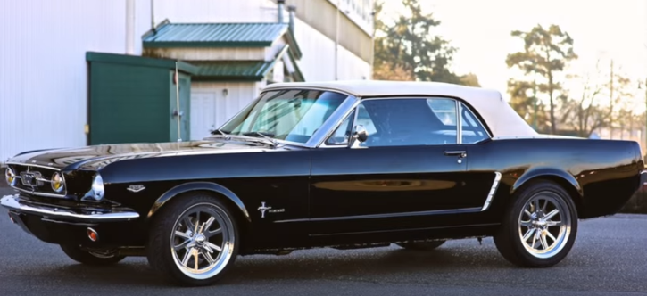 custom built 1965 mustang convertible