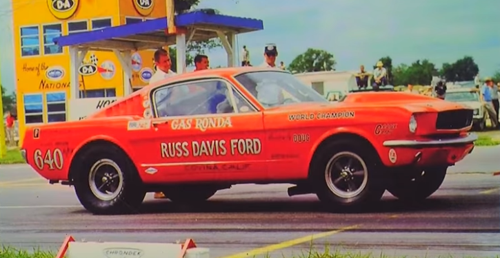 original 1965 mustang 427 sohc factory race car