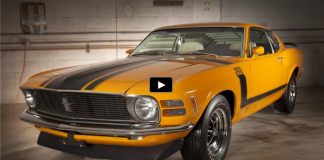 1970 ford mustang boss 302 shaker restoration