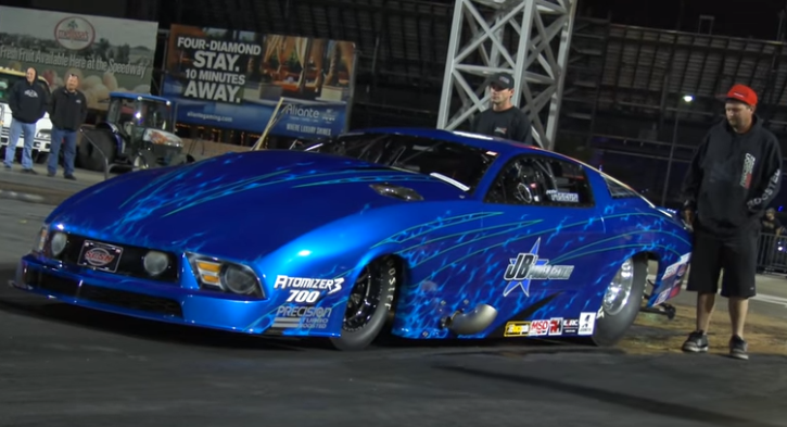 twin turbocharged ford mustang pro mod