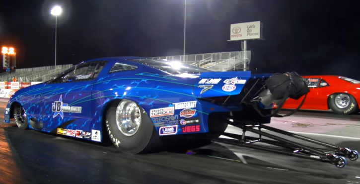 twin turbo pro mod mustang street car super nationals