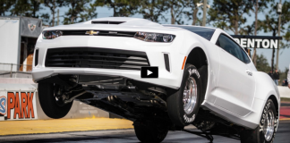 2016 copo camaro track footage
