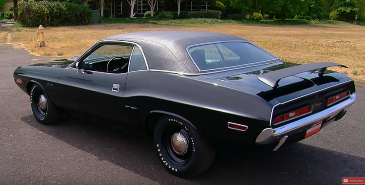 triple black 1971 dodge challenger r/t