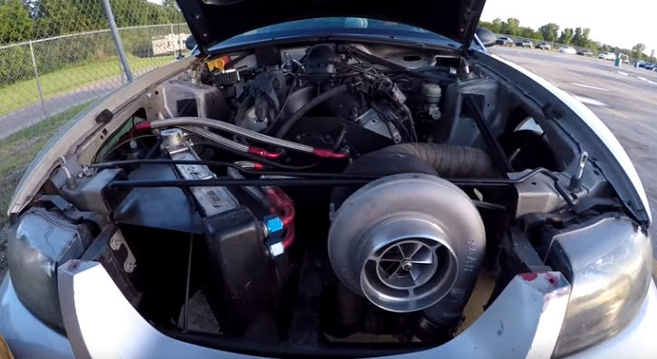 lsx turbocharged mustang drag racing