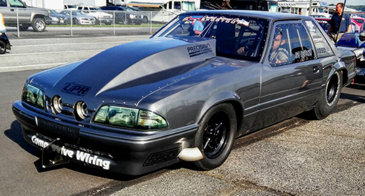 200mph fox body mustang drag car