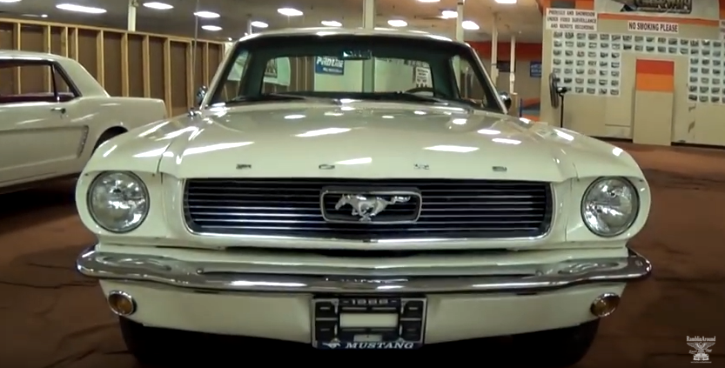 1966 ford mustang 289 4-barrel video