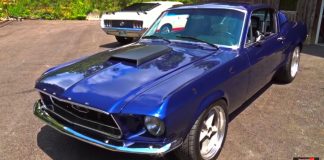 pro touring 1968 ford mustang fastback