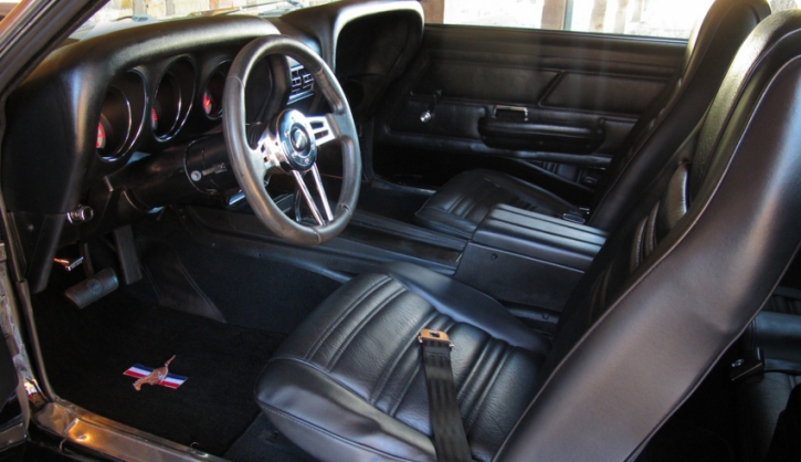 black 1970 ford mustang restoration